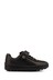Clarks Black Leather Rock Pass Toddlers Shoes