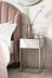 Sloane Mirrored 1 Drawer Bedside Table