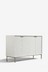 Mode White Gloss Textured Large Sideboard