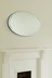 Clear Marcella Large Oval Mirror