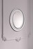 Clear Evie Large Oval Mirror