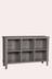 Henshaw Pale Charcoal Low Bookcase by Laura Ashley