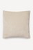 Stone Soft Velour Small Square Cushion