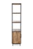 Jefferson Pine Rustic Tall Shelf
