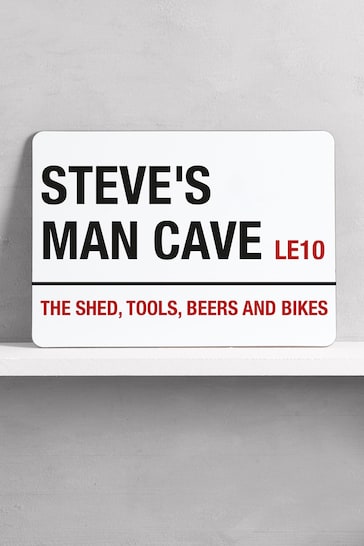 Personalised Man Cave Bar Sign by Loveabode