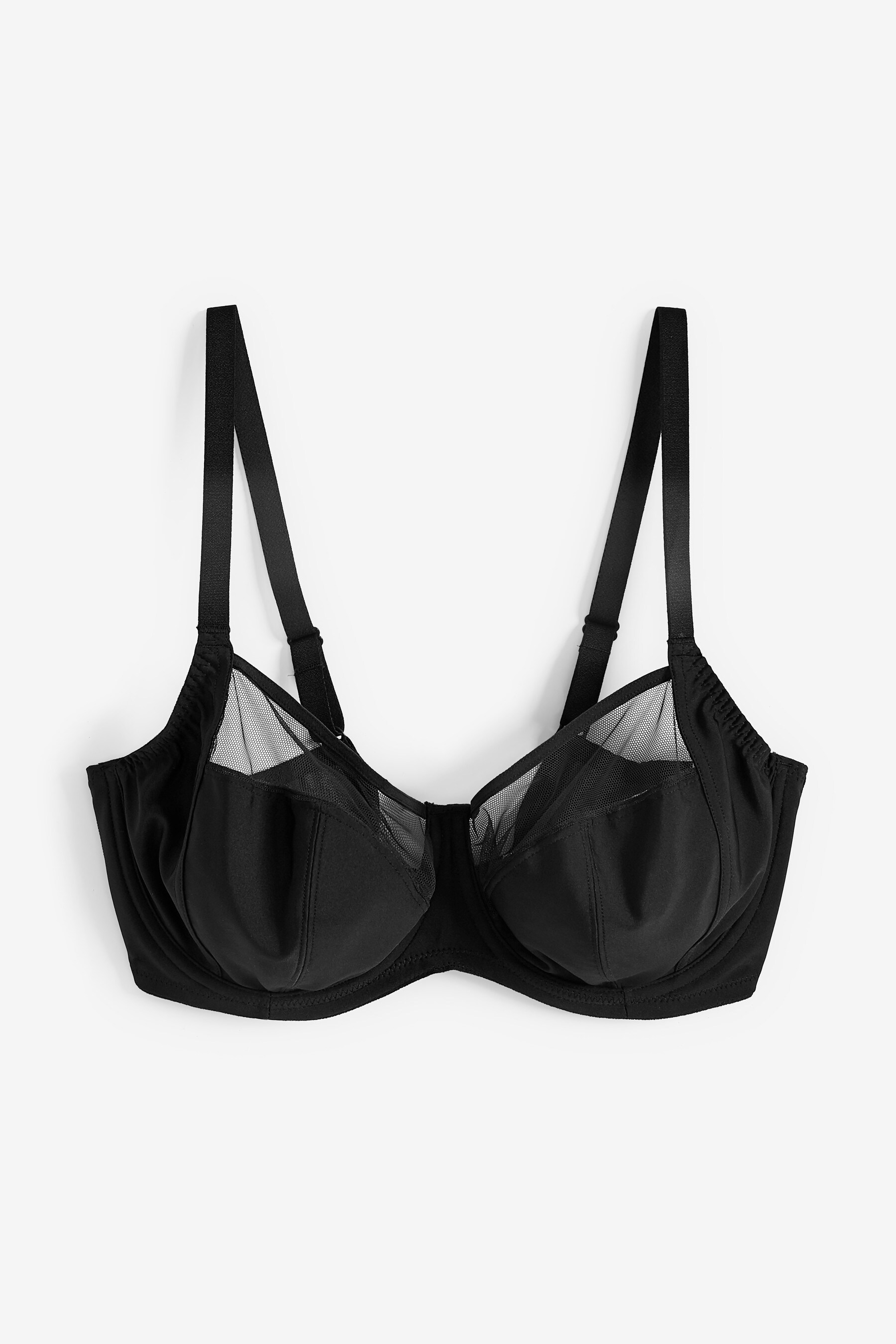 Buy Black/Nude DD+ Non Pad Full Cup Bras 2 Pack from the Next UK online ...