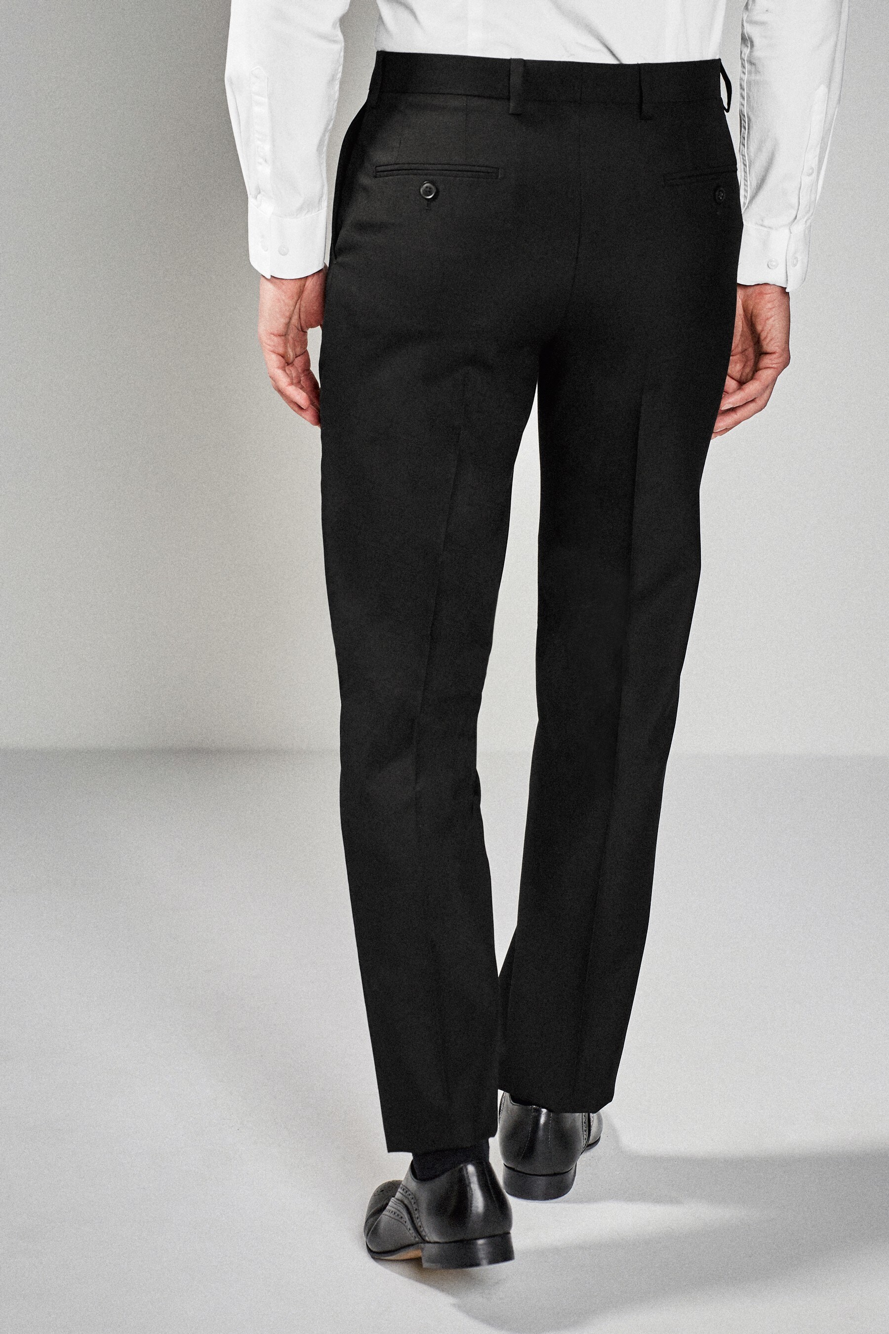 Buy Black Regular Fit Suit: Trousers from the Next UK online shop
