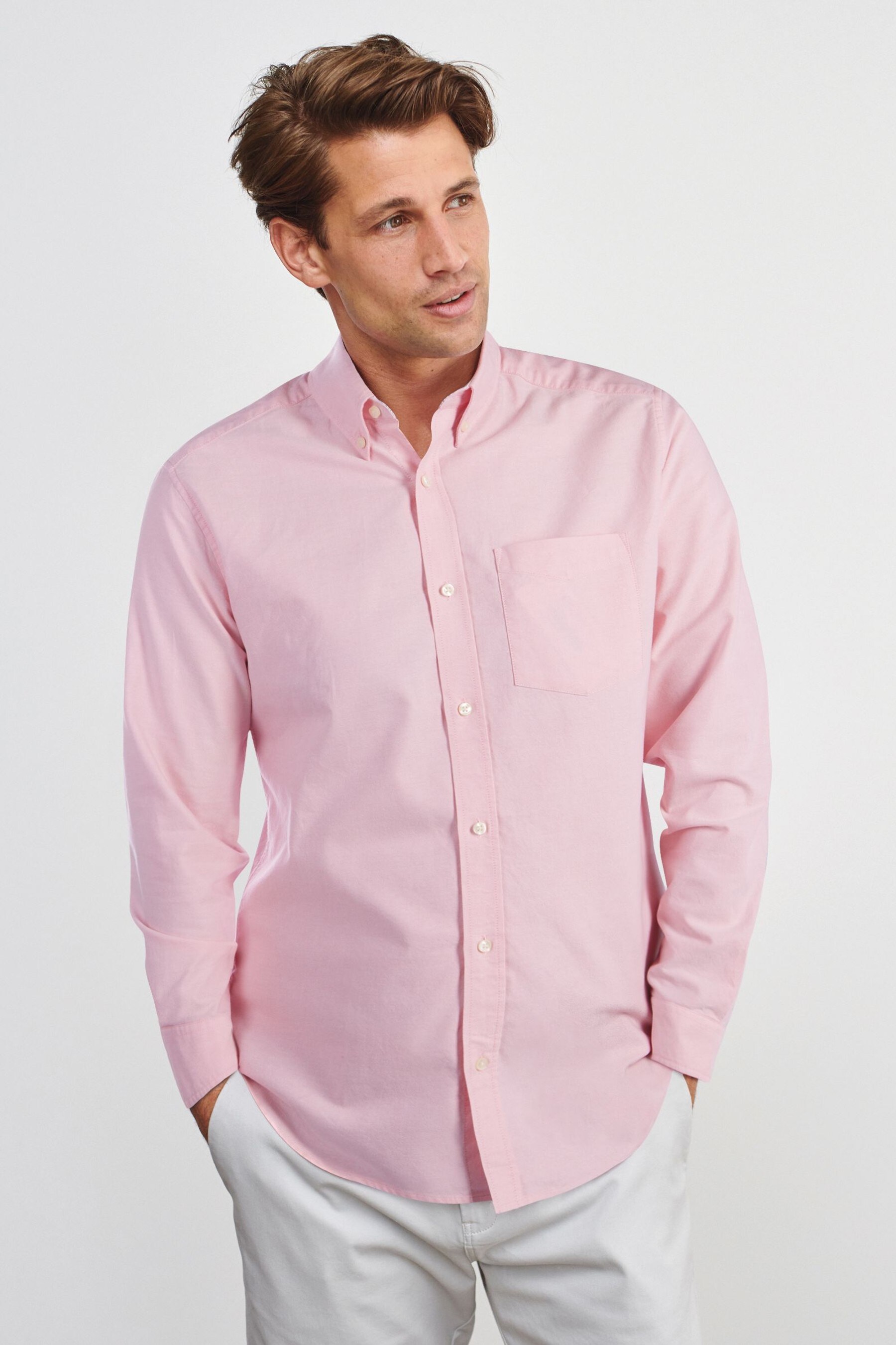 Baby pink hot sale shirt