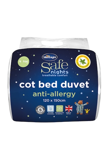 Silentnight Anti Allergy 4 Tog Toddler/Cot Bed Washable Duvet