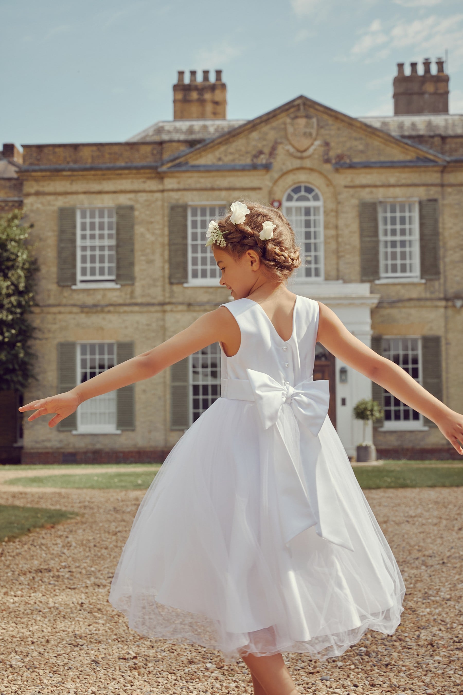 Buy White Bridesmaid Dress (3mths16yrs) from the Next UK online shop