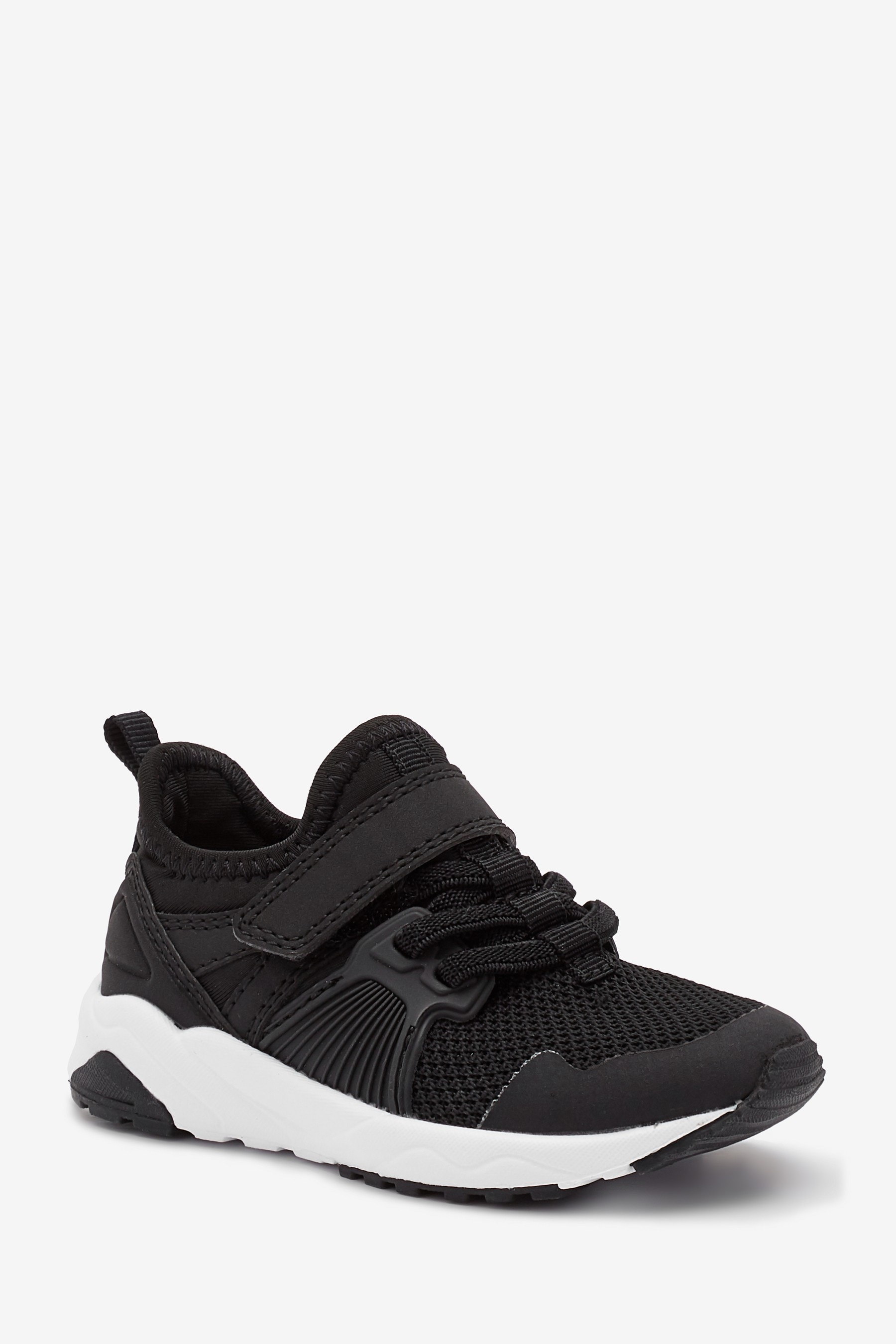 black lace trainers