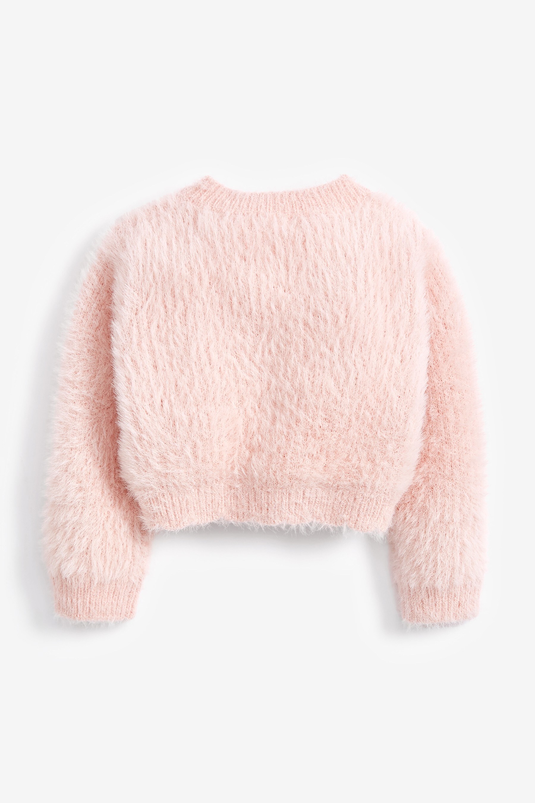 Buy Pink Sparkle Fluffy Shrug Cardigan (12mths-16yrs) from the Next UK ...