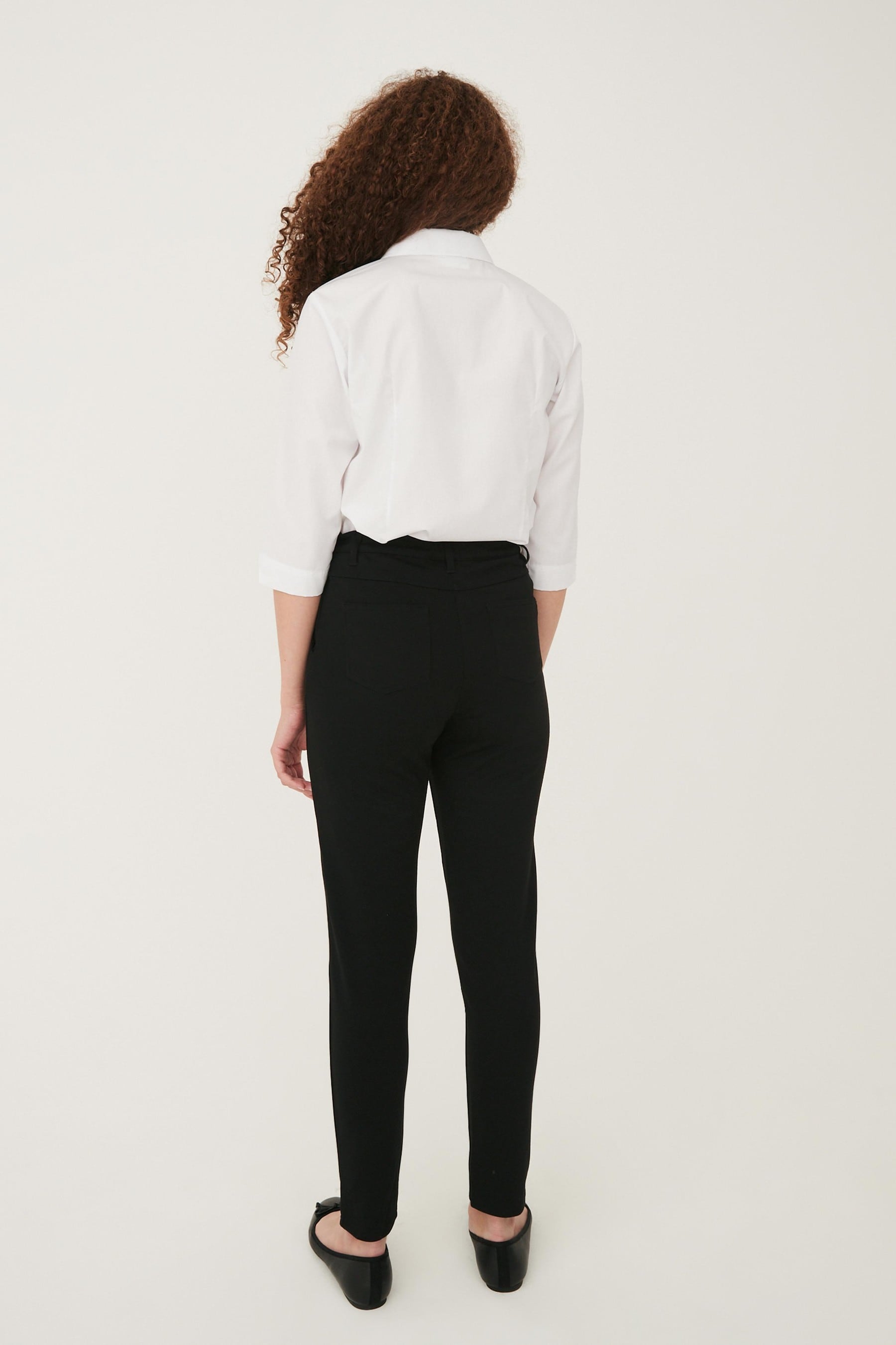 Black school best sale trousers womens