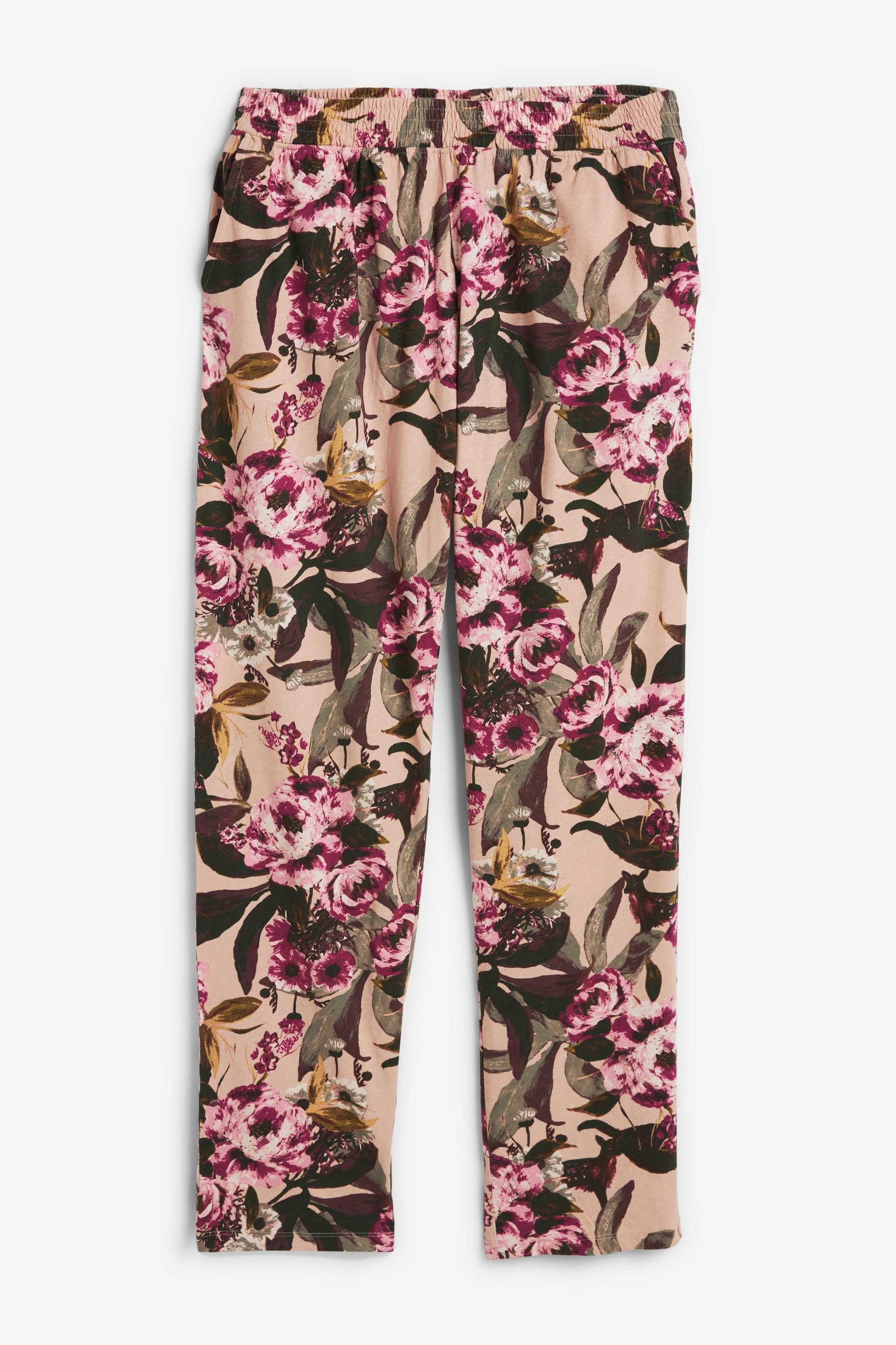 Buy Berry Floral Cotton Pyjamas from the Next UK online shop
