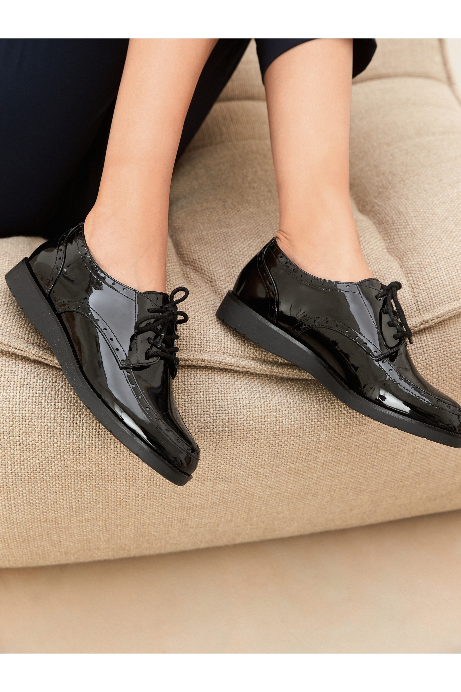 Dune eva leather hotsell lace up brogues