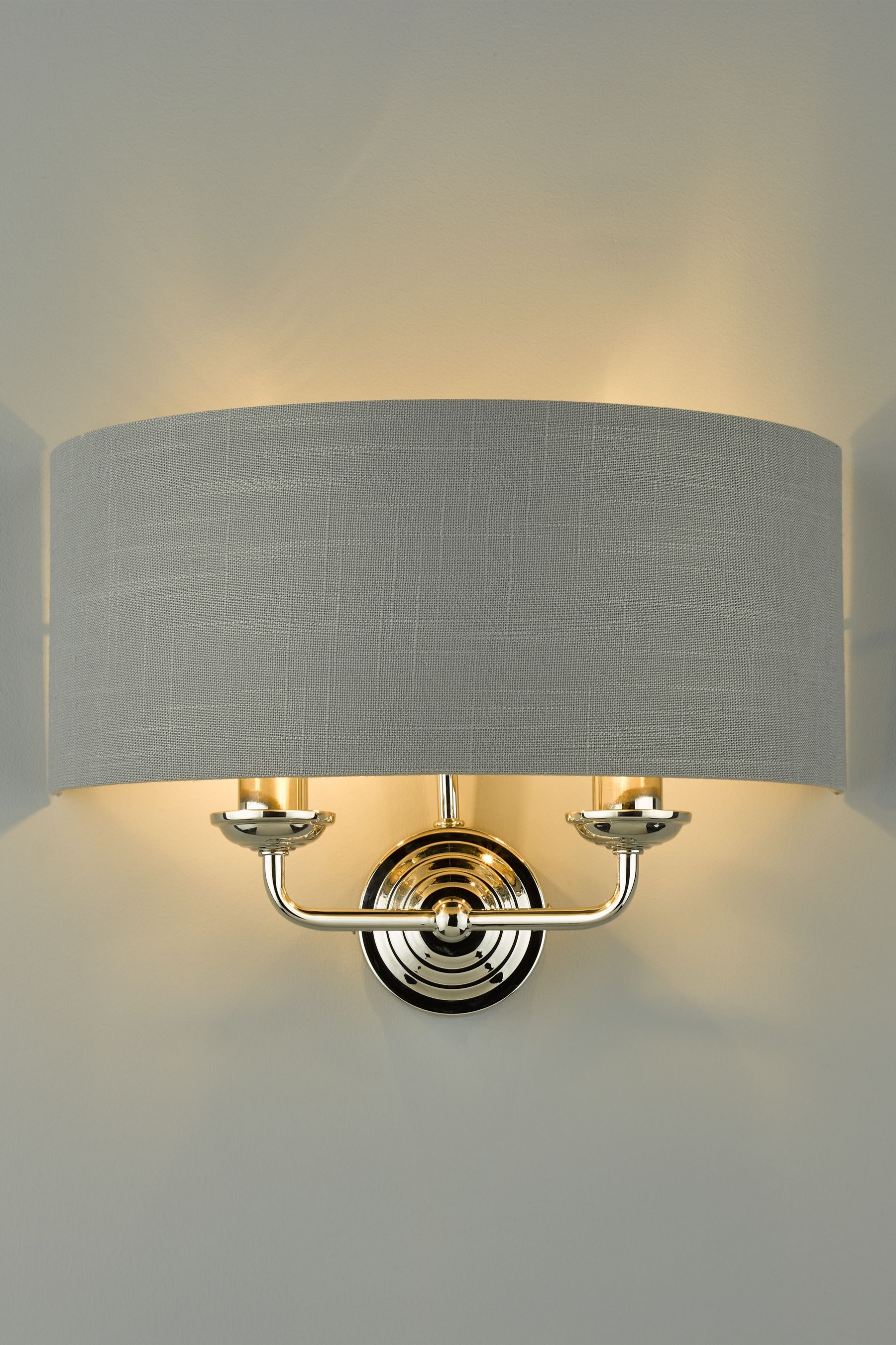 Buy Laura Ashley Sorrento 2 Light Wall Light Shade from the Laura