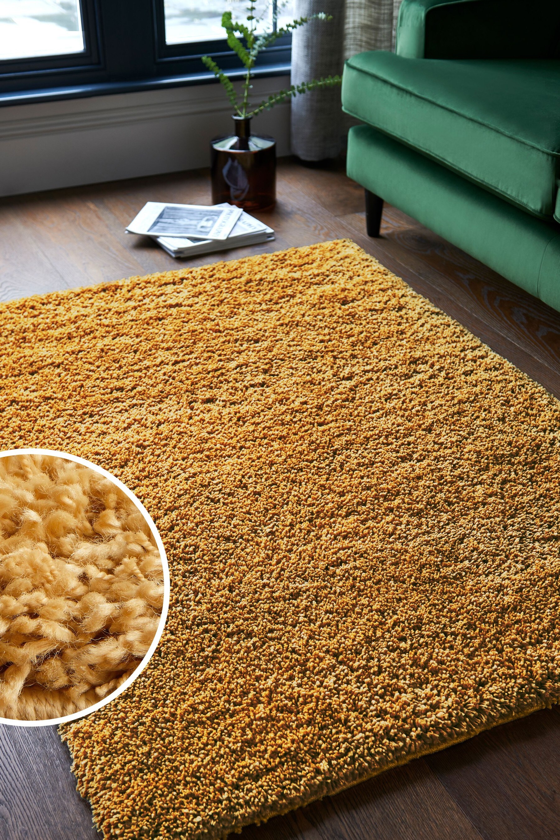 Buy Premium Cosy Shaggy Rug from the Next UK online shop