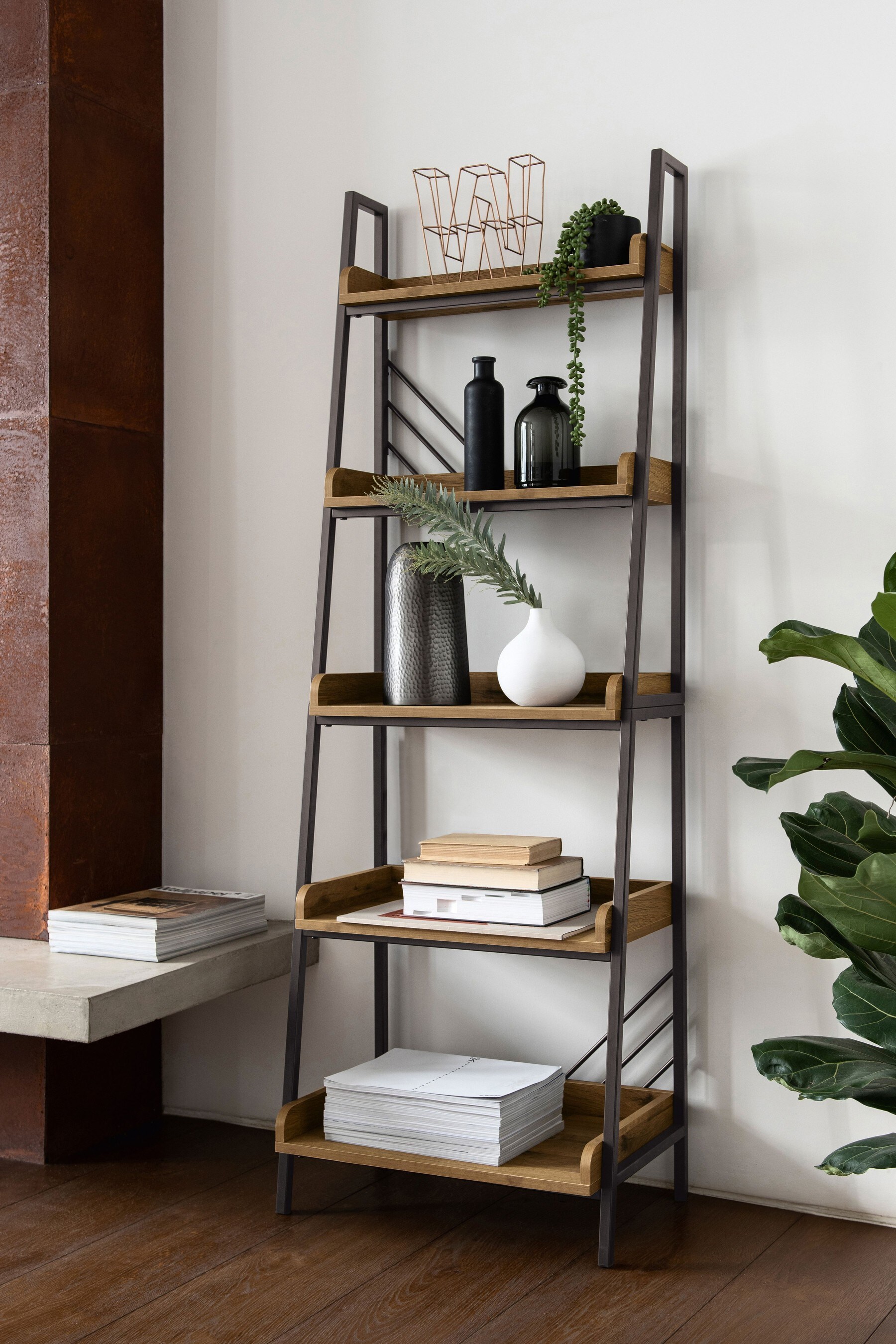 Buy Bronx Chevron Ladder Shelf from the Next UK online shop