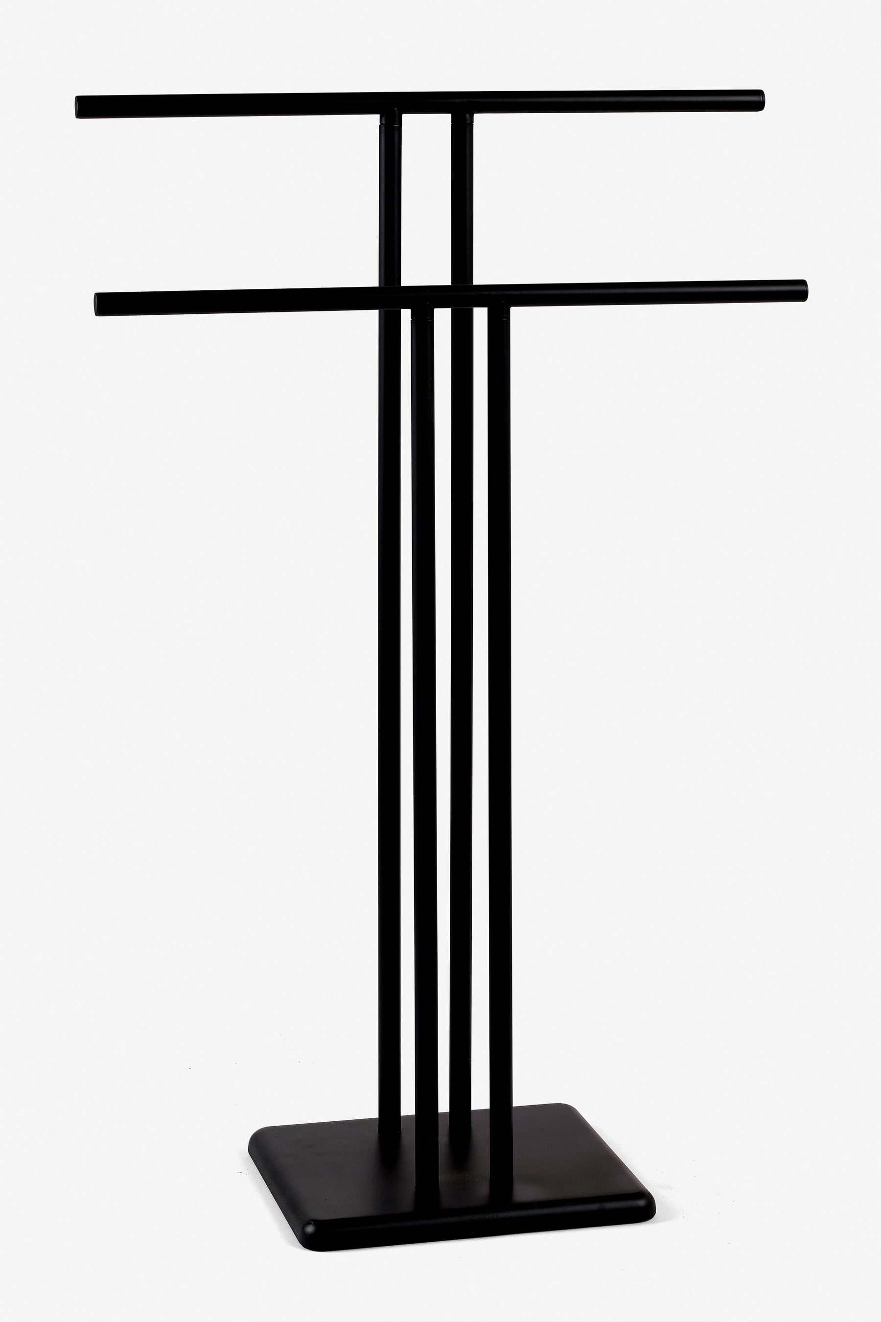 Buy Black Double Freestanding Towel Rail from Next Australia