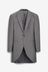 Grey Slim Fit Morning Suit: Jacket