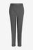 Charcoal Grey Tailored Taper Trousers