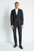 Moss Skinny Fit Black Stretch Suit: Jacket