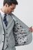 Light Grey Regular Fit Motion Flex Suit: Jacket