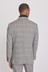 Grey Regular Fit Check Suit: Jacket