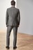 Light Grey Slim Fit Signature Tollegno Fabric Suit: Jacket