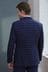 Navy Blue Slim Fit Signature Tollegno Fabric Motion Flex Suit: Jacket