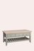 Pale French Grey Oakham 3 Drawer Coffee Table