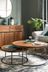 Amsterdam Acacia Wood Round Coffee Nest of Tables