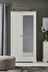 Hampton Country Luxe Painted Oak Double Wardrobe with Mirror