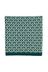 Ted Baker Green Wave Geo Cotton Jacquard Knit Throw