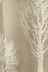 Fusion Natural Woodland Trees Eyelet Curtains