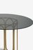 Gold Arch 4 Seater Round Dining Table