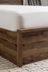 Bronx Oak Effect Ottoman Storage Wooden Bed