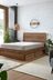 Bronx Oak Effect Wooden Bed