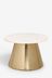 Gold and Marble Coffee Table