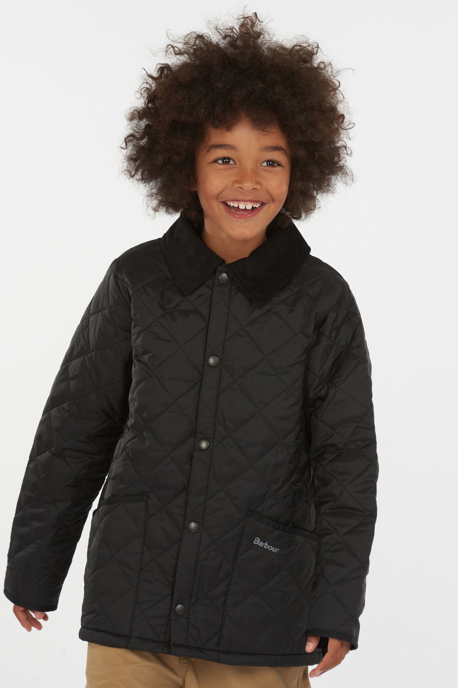 Buy Barbour® Black Quilt Liddesdale Jacket from the Next UK online shop