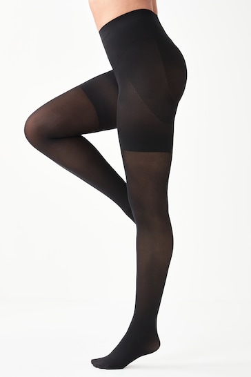 Spanx Luxe Leg High-Waisted 60 Denier Shaper Tights - Tights from