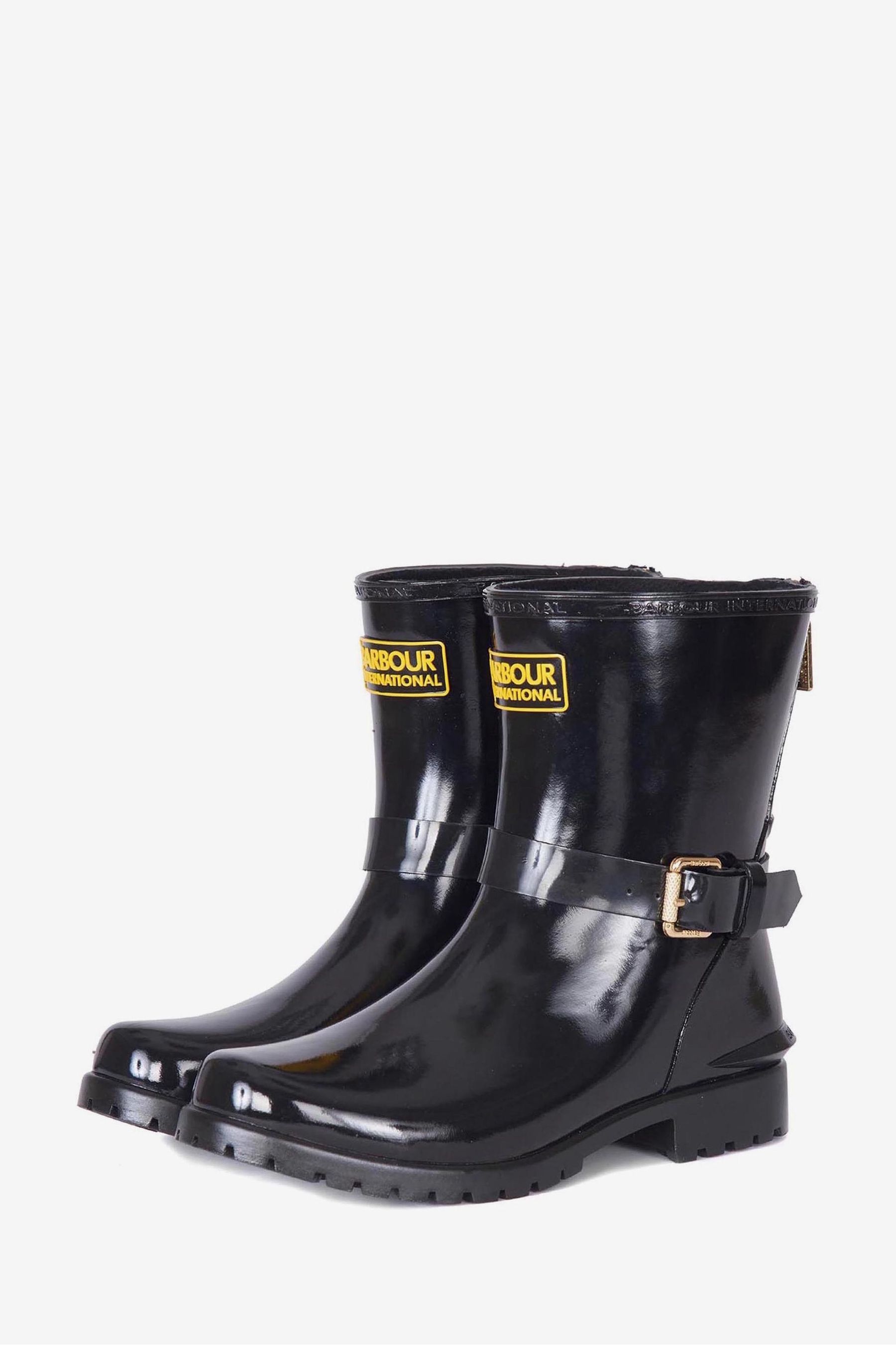 Buy Barbour International Mugello Black Wellie from the Next UK