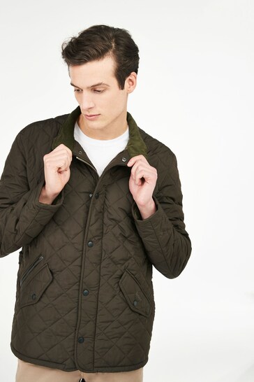 Barbour® Olive Green Chelsea Quilted Jacket