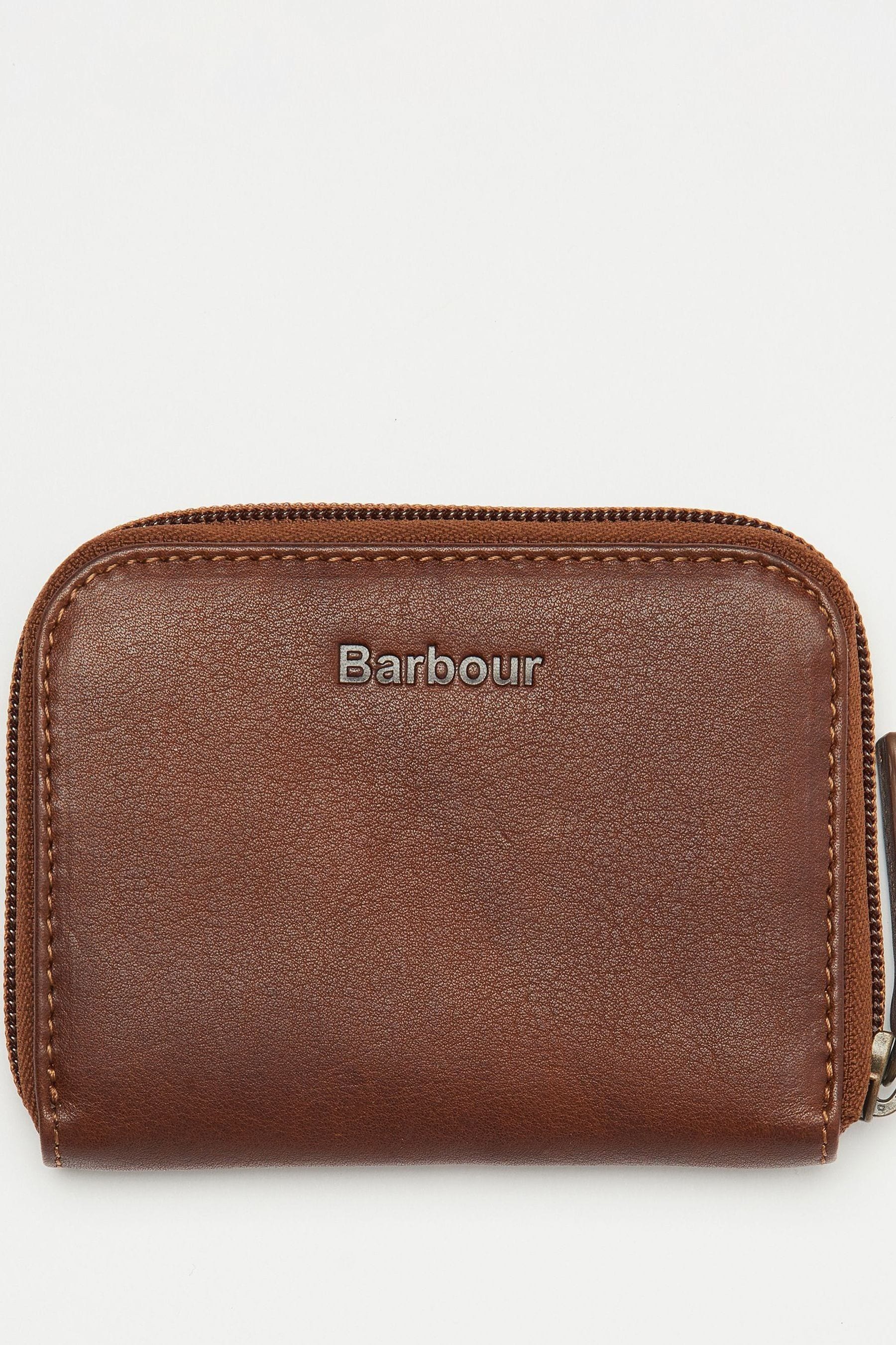 Barbour clearance leather purse