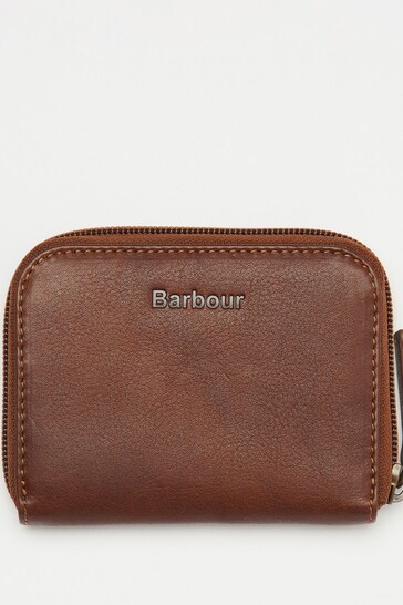Barbour® Brown Laire Leather Purse