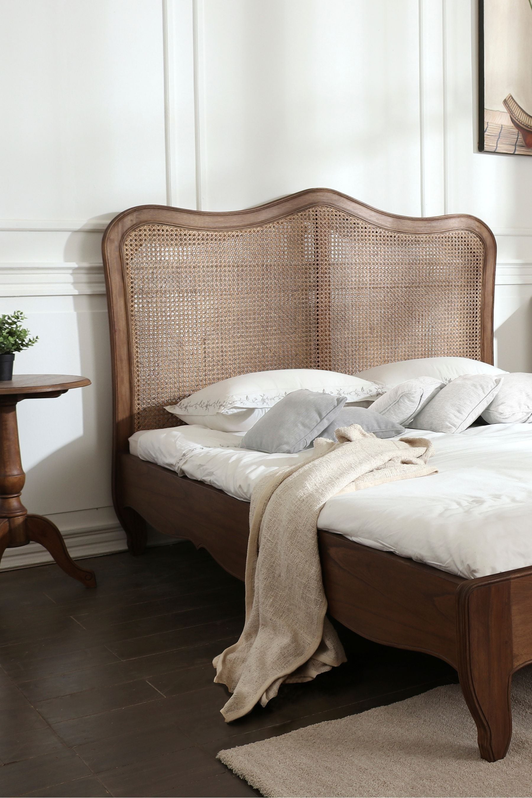 Buy Laura Ashley Walnut Montpellier Bed Frame from the Next UK online shop