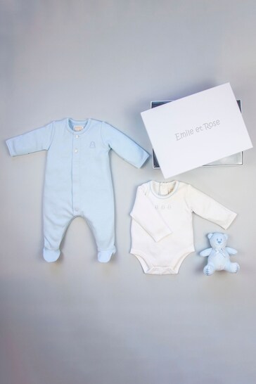 Emile et Rose All-In-One, Body Vest & Toy Gift Set
