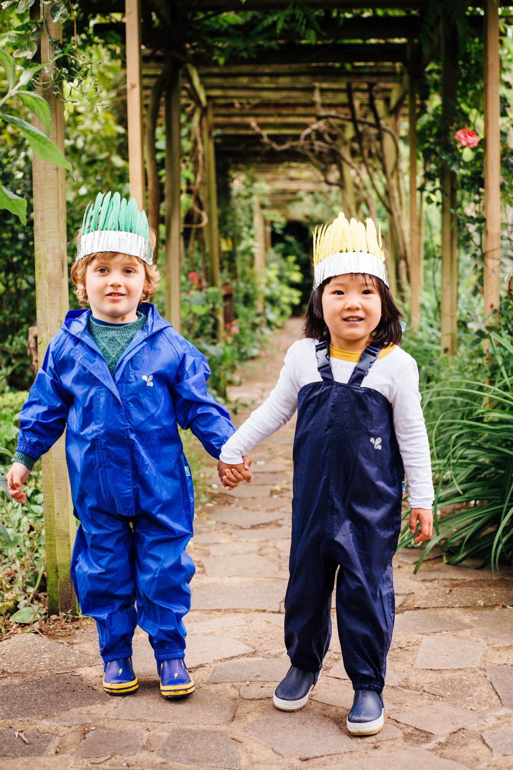 Kids waterproof dungarees store