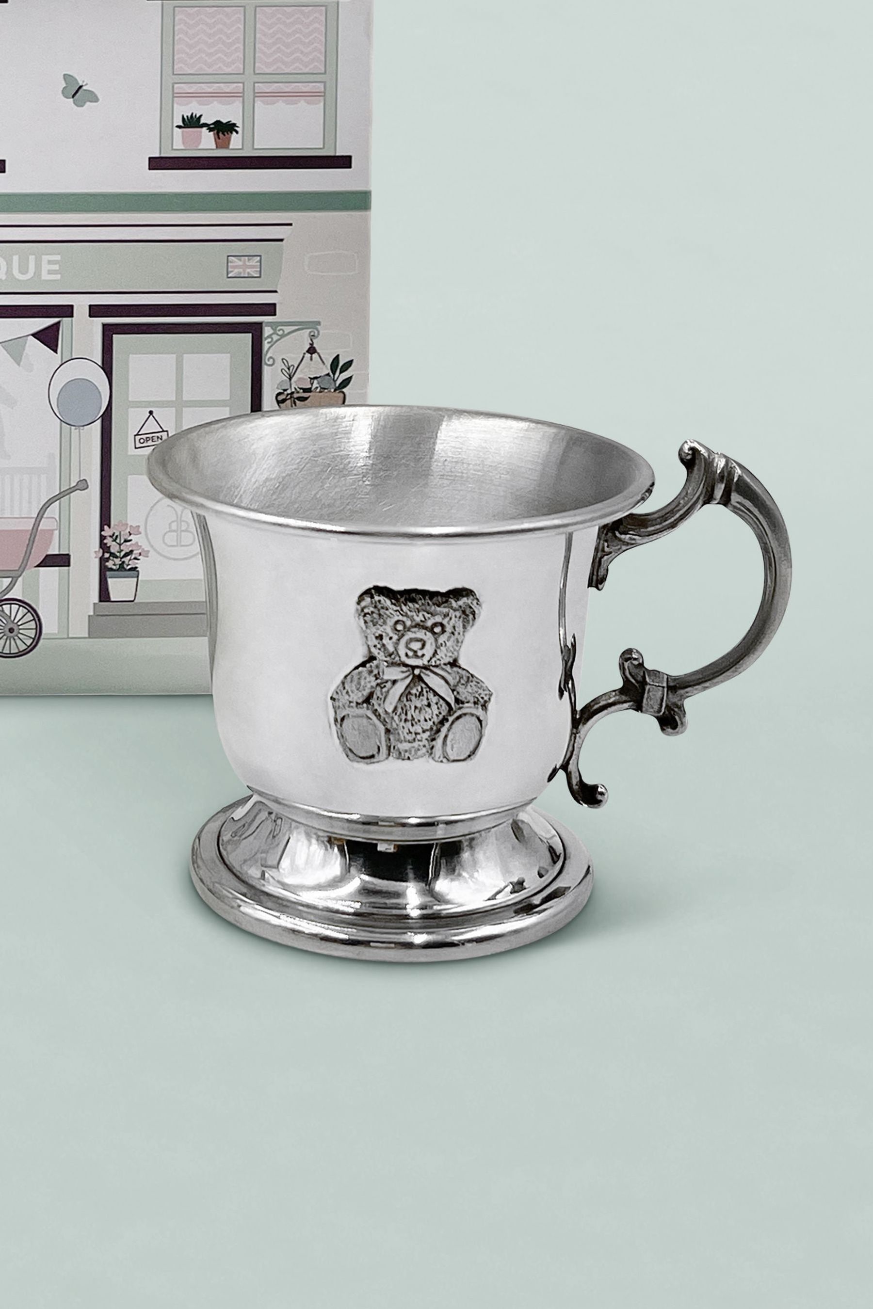Buy Babyblooms Traditional Pewter Cup Christening Baby Gift from