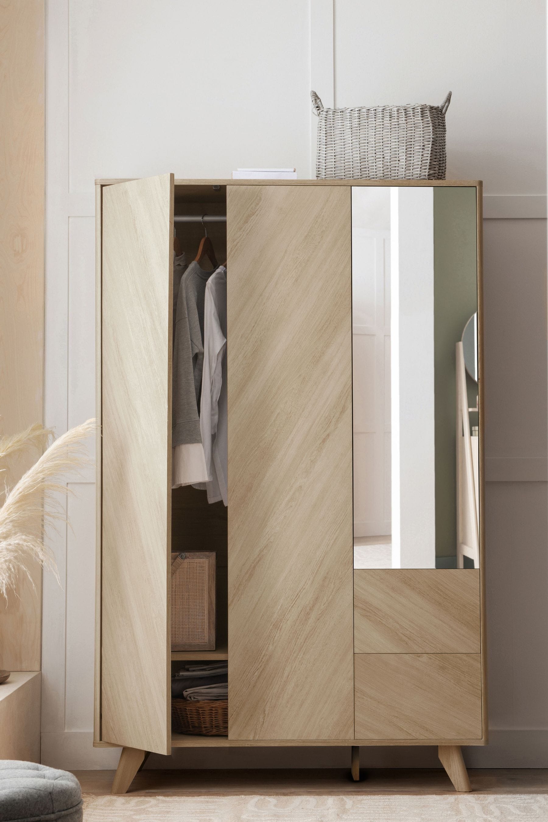 Next on sale triple wardrobe